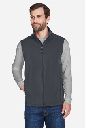CORE365 CE701 - Men's Cruise Two-Layer Fleece Bonded Soft Shell Vest