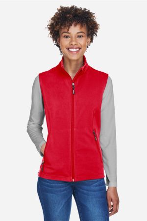 CORE365 CE701W - Women's Cruise Two-Layer Fleece Bonded Soft Shell Vest
