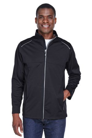 Core 365 CE708T - Men's Tall Techno Lite ThreeLayer Knit TechShell