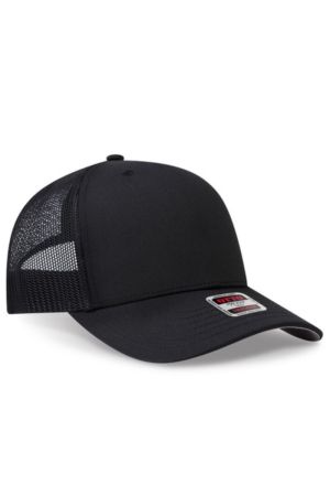 OTTO 1120-1 - OTTO CAP® Seamless 6 Panel Mid Profile Mesh Back Trucker Hat