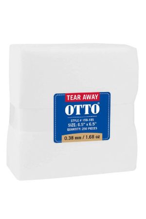 OTTO 159-105 - OTTO Embroidery Stabilizer Backing Tear Away Sheets