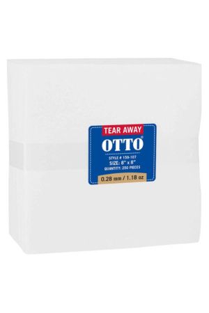 OTTO 159-107 - OTTO Embroidery Stabilizer Backing Tear Away Sheets