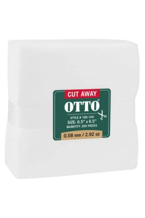 OTTO 160-104 - OTTO Embroidery Stabilizer Backing Cut Away Sheets