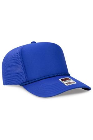 OTTO 39-166 - OTTO CAP® 5 Panel High Crown Air Mesh Back Trucker Hat