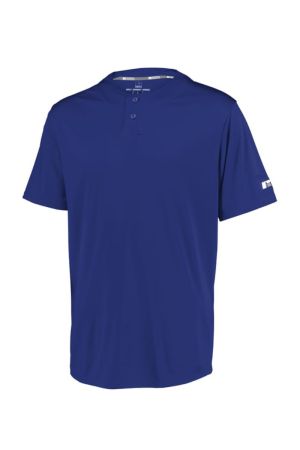 Russell 3R7X2B - Youth Performance Two-Button Solid Jersey