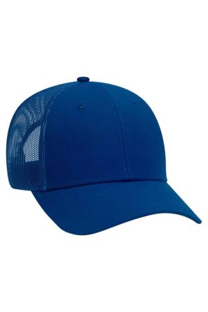 OTTO 83-1273 - OTTO CAP® 6 Panel Low Profile Mesh Back Trucker Hat
