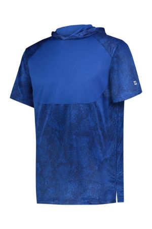 Badger Sport B12012 - YOUTH STADIUM PRINT SHORT SLEEVE HOODED TEE
