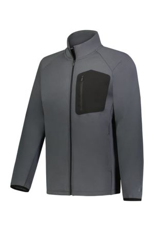 Russell R27GKM - SIDELINE GRID FLEECE FULL ZIP JACKET