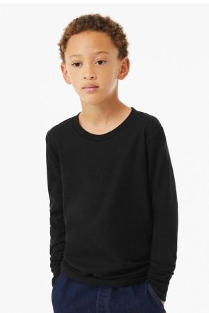 Bella + Canvas 3501YCV - Youth Heather CVC Long-Sleeve T-Shirt