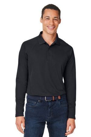 Harriton M208L - Men's Charge Snag and Soil Protect Long-Sleeve Polo