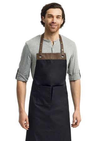 Artisan Collection by Reprime RP123 - Espresso Bib Apron