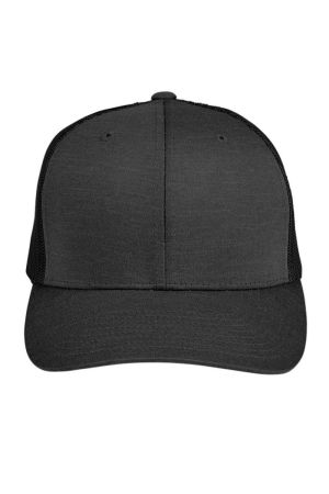 Team 365 TT802Y - Youth Zone Sonic Heather Trucker Cap by Yupoong
