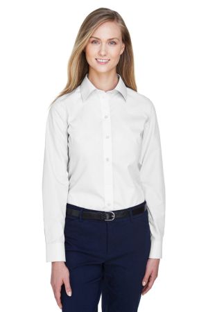 Devon & Jones D620W - Ladies' Crown Woven Collection® Solid Broadcloth