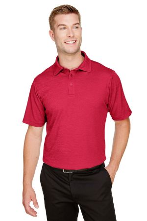 Devon & Jones DG22 - CrownLux Performance™ Men's Address Melange Polo