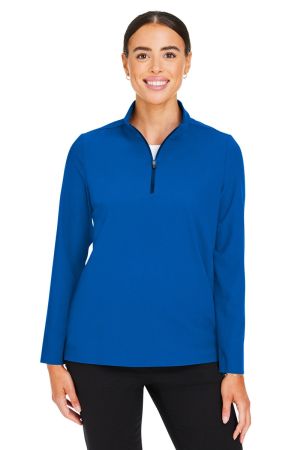Devon & Jones DG410W - Crownlux Performance Ladies' Windsor Welded Quarter-Zip