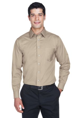 Devon & Jones DG530 - Men's Crown Woven Collection® Solid Stretch Twill