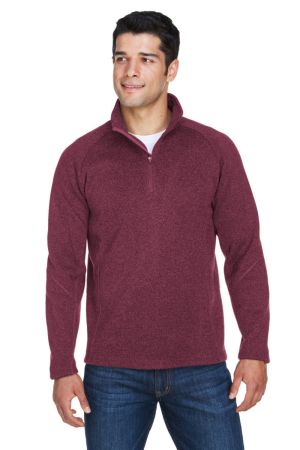 Devon & Jones DG792 - Adult Bristol Sweater Fleece QuarterZip