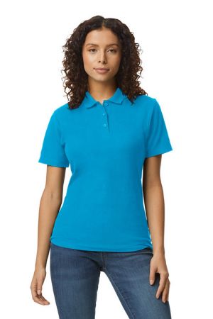 Gildan 64800L - Ladies' Softstyle Double Pique Polo (G648L)