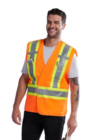CX2 Hi-Vis L01145 - Vanguard - Tricot Hi vis Tear-Away Vest