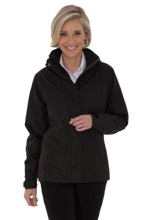 COAL HARBOUR® L7678 - COAST TO COAST WATERPROOF LADIES' RAIN JACKET