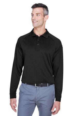 Harriton M211L - Men's Advantage Snag Protection Plus LongSleeve Tactical Polo
