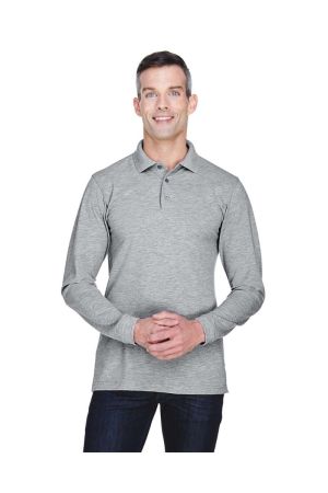 Harriton M265L - Men's Easy Blend™ Long Sleeve Polo