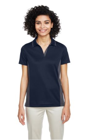 Harriton M386W - Ladies' Flash Snag Protection Plus IL Colorblock Polo