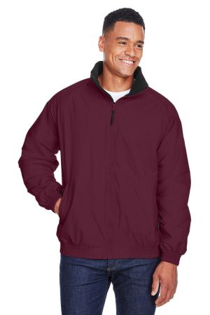Harriton M740 - Adult FleeceLined Nylon Jacket