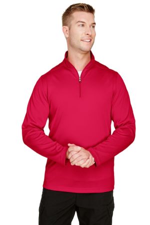 Harriton M748 - Men's Advantage Snag Protection Plus IL QuarterZip