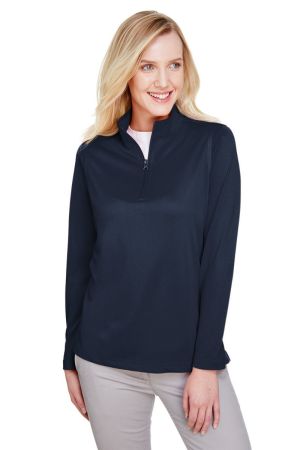 Harriton M748W - Ladies' Advantage Snag Protection Plus IL QuarterZip