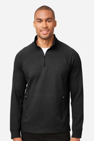 North End NE200 - Rhythm Waffle Quarter-Zip Pullover