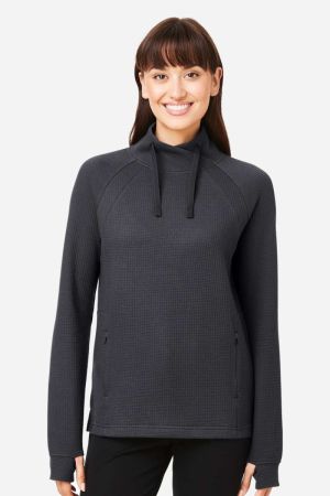 North End NE200W - Women's Rhythm Waffle Pullover