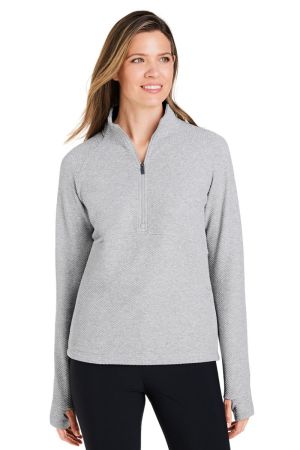 North End NE725W - Ladies' Spirit Textured Quarter-Zip