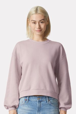 American Apparel RF494 - ReFlex Women's Fleece Crewneck Sweatshirt