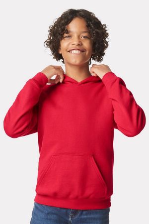 Gildan SF500B - Softstyle® Youth Midweight Hooded Sweatshirt