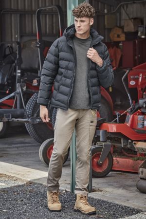 Syzmik zj240 - Unisex Streetworx Hooded Puffer Jacket