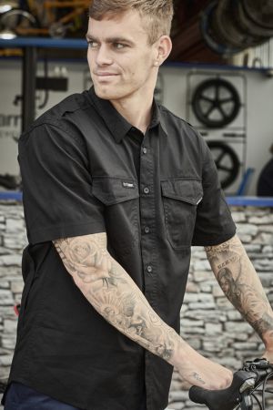 Syzmik zw405 - Mens Rugged Cooling Short Sleeve Shirt
