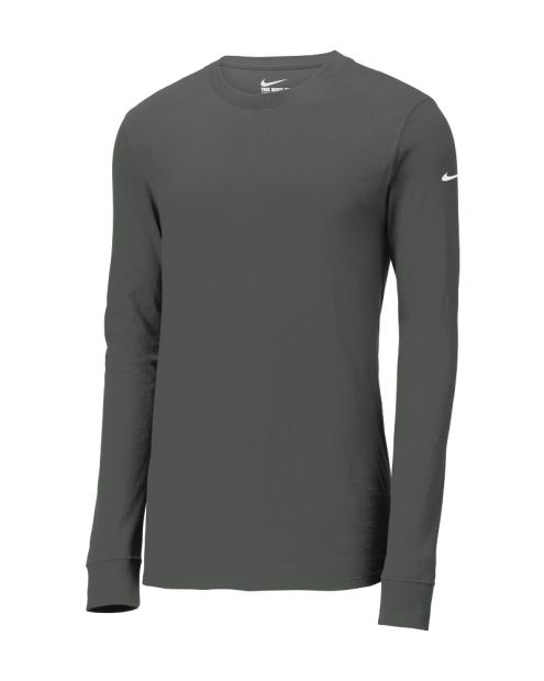 Nike NKBQ5230 DRI FIT COTTON POLY LONG SLEEVE TEE