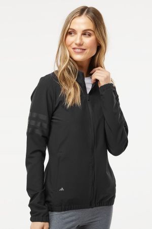 Adidas A267 3 Stripes Full-Zip Jacket - Wholesale | Blanks.ca