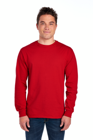 Fruit of the Loom 4900 - HD Cotton™ Unisex Long-⁠Sleeve T-⁠Shirt