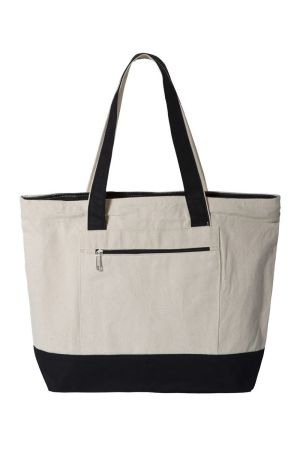 Q-Tees Q1300 - 19L Zippered Tote