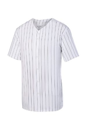 Augusta 1685 - Pinstripe Full-Button Jersey