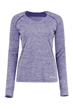 Holloway 222770 - T-shirt à manches longues pour femme Electrify – Technologie Coolcore®