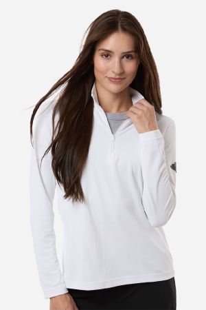 Adidas A400 - Women's Lightweight Quarter-Zip Pullover