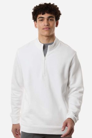 Adidas A721 - Men's Elevated Fleece Quarter-Zip Pullover