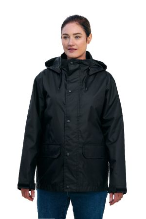 CX2 L01125 - Full Length Raincoat with Detachable Hood