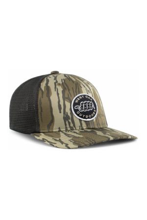Pacific Headwear P691 - Mossy Oak® Low-Profile Trucker PacFlex Cap
