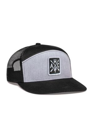 Pacific Headwear P787 - 6-Panel Arch Trucker Snapback Cap