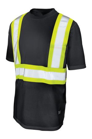 Tough Duck S392 - MICRO MESH S/S SAFETY T-SHIRT W/POCKET