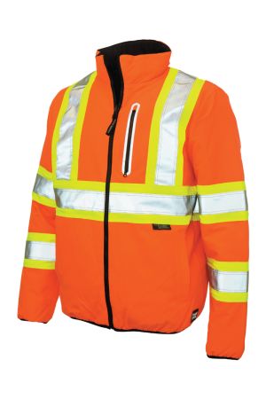 Tough Duck SJ27 - RIPSTOP REVERSIBLE SAFETY JACKET